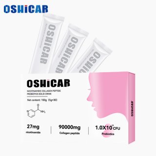OSHICAR Niacinamide Collagen Peptide Probiotic Freeze-Dried Powder - Promoting Health， Nutritional supplements for boosting energy， promoting healthy skin 150g
